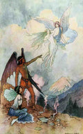 Warwick Goble Vol 1 081 Vintage Illustration A4 Photo Print