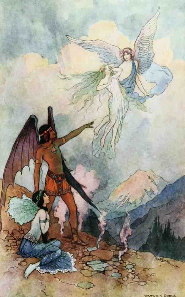 Warwick Goble Vol 1 081 Vintage Illustration A4 Photo Print