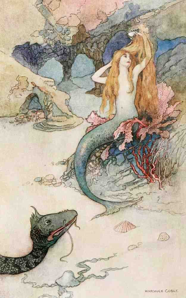 Warwick Goble Vol 1 082 Vintage Illustration A4 Photo Print