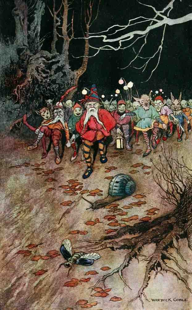 Warwick Goble Vol 1 085 Vintage Illustration A4 Photo Print