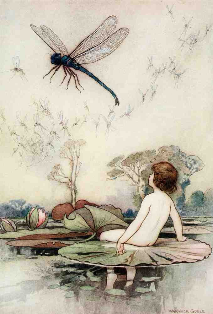 Warwick Goble Vol 1 092 Vintage Illustration A4 Photo Print