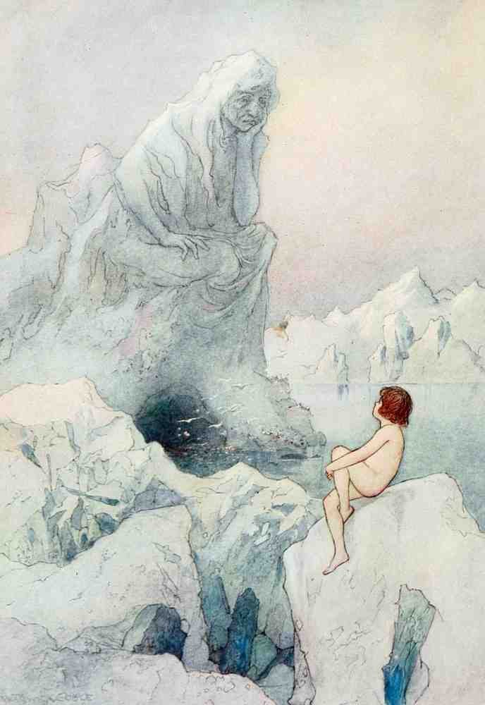 Warwick Goble Vol 1 107 Vintage Illustration A4 Photo Print