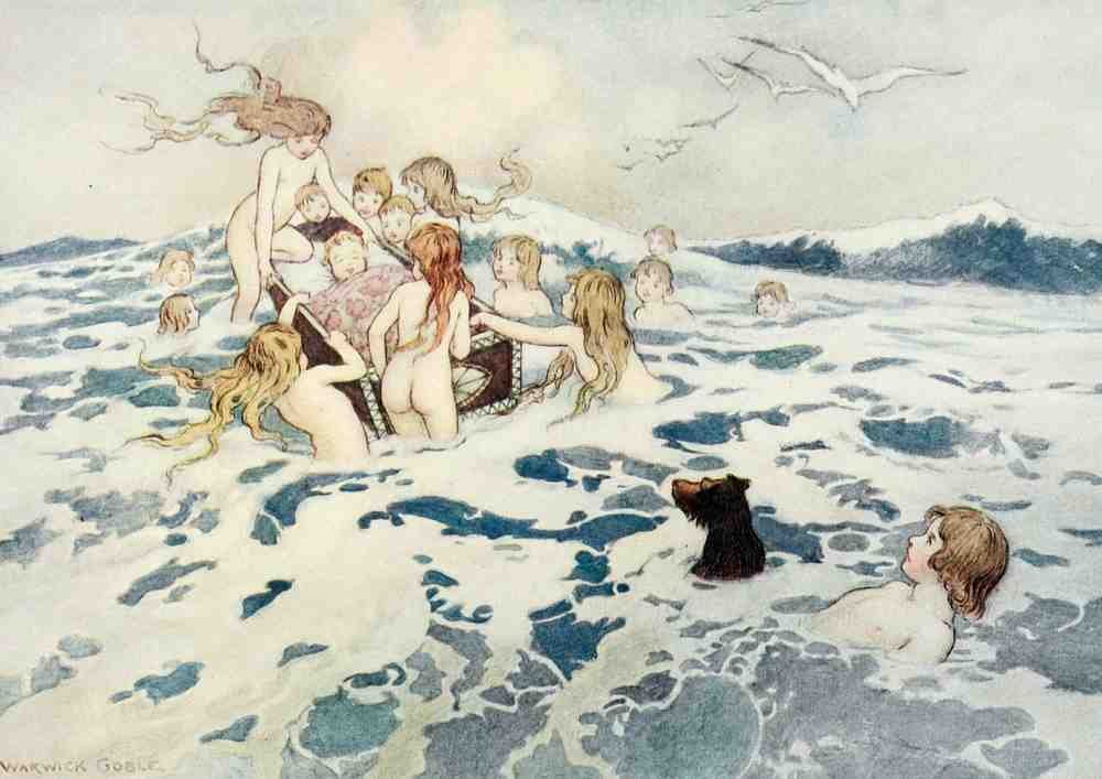 Warwick Goble Vol 1 117 Vintage Illustration A4 Photo Print