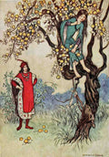 Warwick Goble Vol 2 007 Vintage Illustration A4 Photo Print