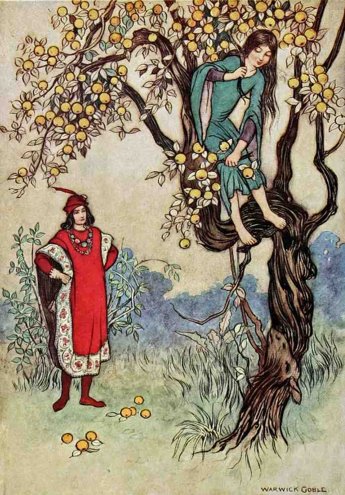 Warwick Goble Vol 2 007 Vintage Illustration A4 Photo Print