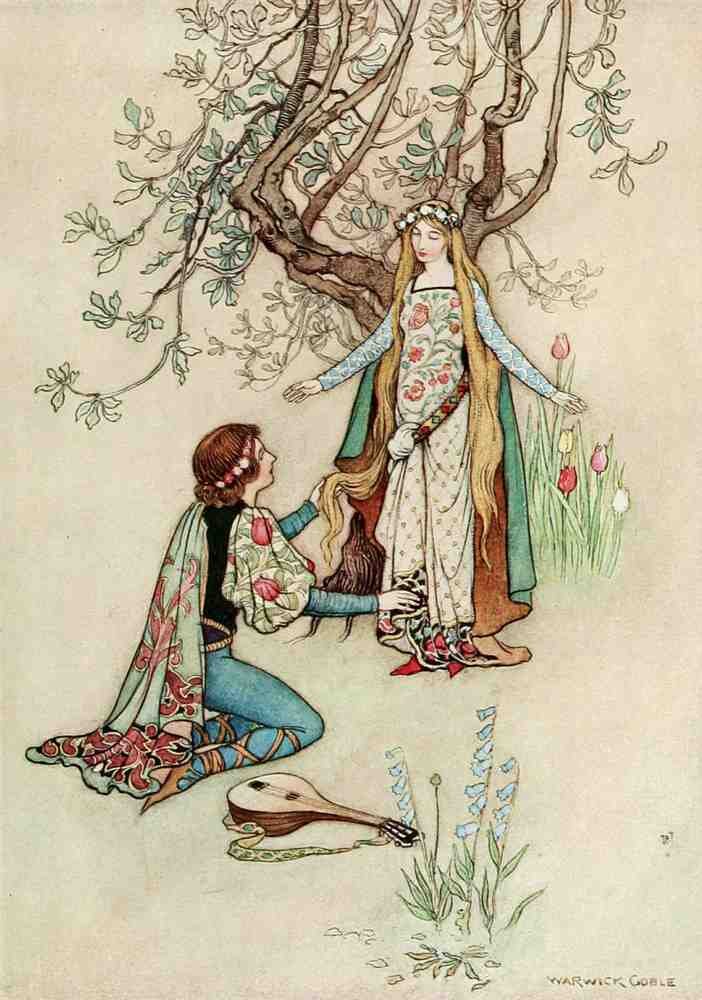 Warwick Goble Vol 2 010 Vintage Illustration A4 Photo Print