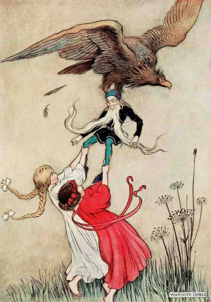 Warwick Goble Vol 2 011 Vintage Illustration A4 Photo Print