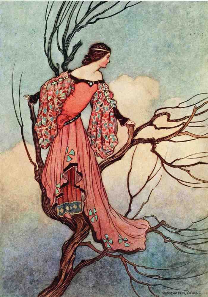 Warwick Goble Vol 2 013 Vintage Illustration A4 Photo Print