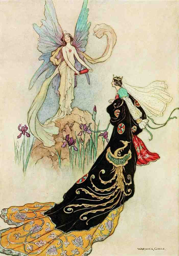 Warwick Goble Vol 2 015 Vintage Illustration A4 Photo Print