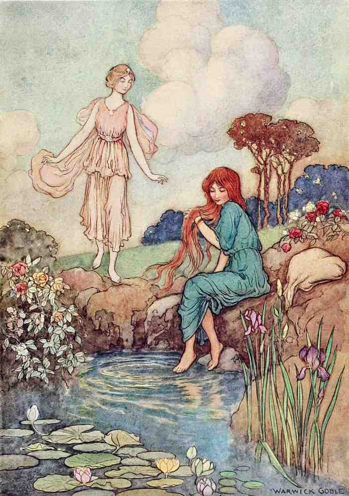 Warwick Goble Vol 2 017 Vintage Illustration A4 Photo Print