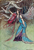Warwick Goble Vol 2 019 Vintage Illustration A4 Photo Print