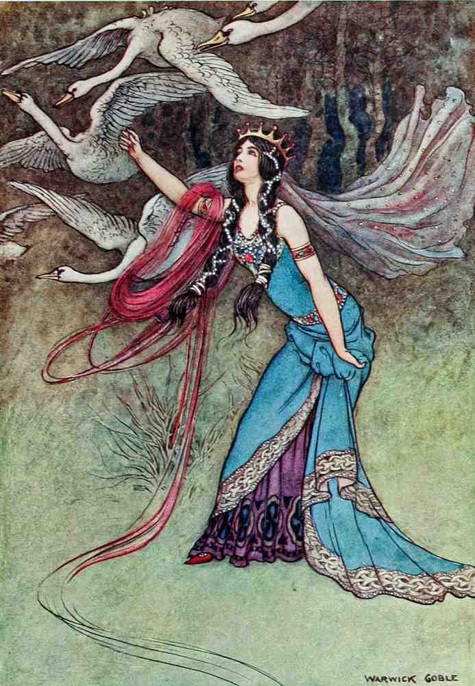 Warwick Goble Vol 2 019 Vintage Illustration A4 Photo Print