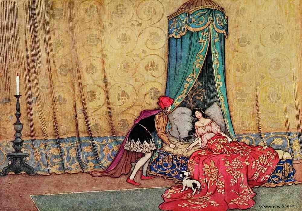 Warwick Goble Vol 2 021 Vintage Illustration A4 Photo Print