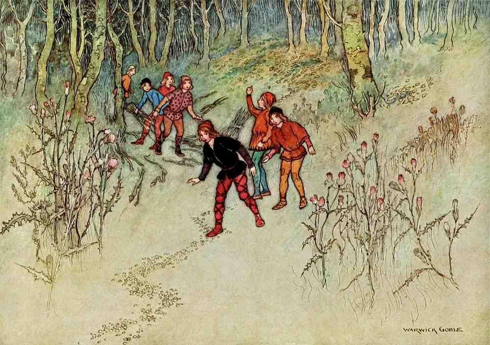 Warwick Goble Vol 2 022 Vintage Illustration A4 Photo Print