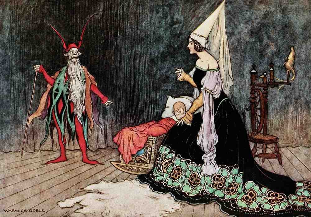 Warwick Goble Vol 2 024 Vintage Illustration A4 Photo Print