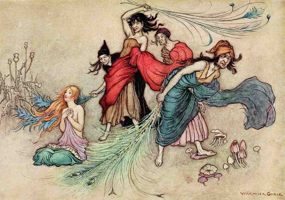 Warwick Goble Vol 2 027 Vintage Illustration A4 Photo Print