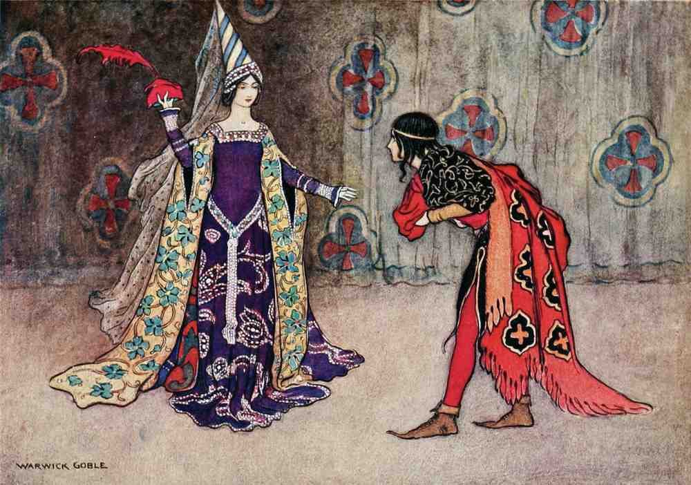 Warwick Goble Vol 2 028 Vintage Illustration A4 Photo Print
