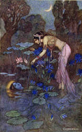 Warwick Goble Vol 2 037 Vintage Illustration A4 Photo Print