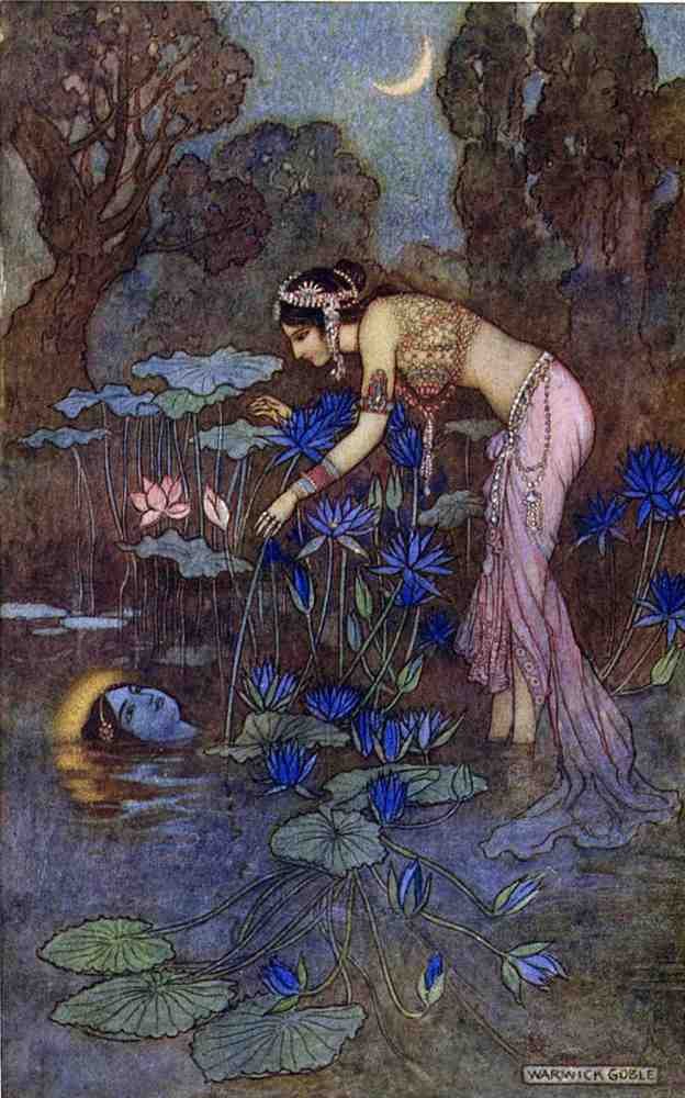 Warwick Goble Vol 2 037 Vintage Illustration A4 Photo Print