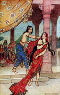 Warwick Goble Vol 2 038 Vintage Illustration A4 Photo Print