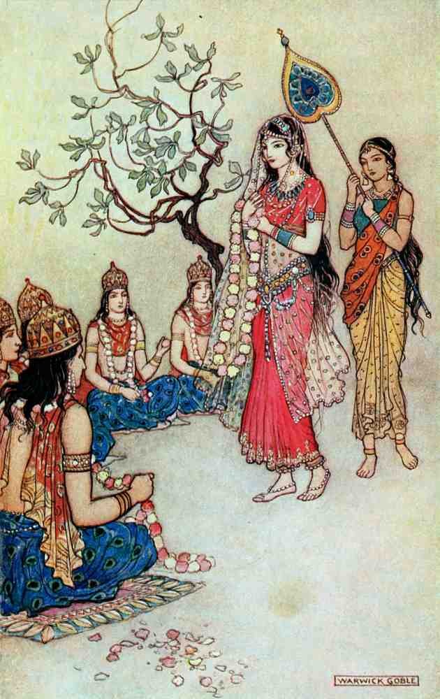 Warwick Goble Vol 2 042 Vintage Illustration A4 Photo Print