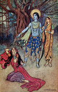 Warwick Goble Vol 2 043 Vintage Illustration A4 Photo Print