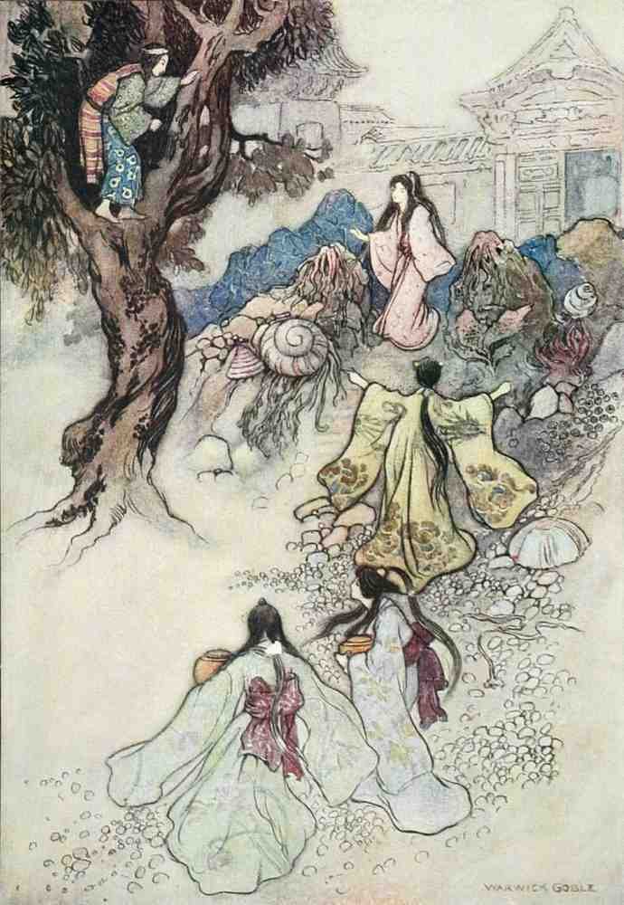 Warwick Goble Vol 2 056 Vintage Illustration A4 Photo Print