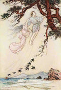 Warwick Goble Vol 2 058 Vintage Illustration A4 Photo Print