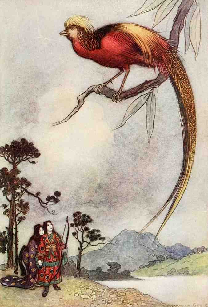 Warwick Goble Vol 2 060 Vintage Illustration A4 Photo Print