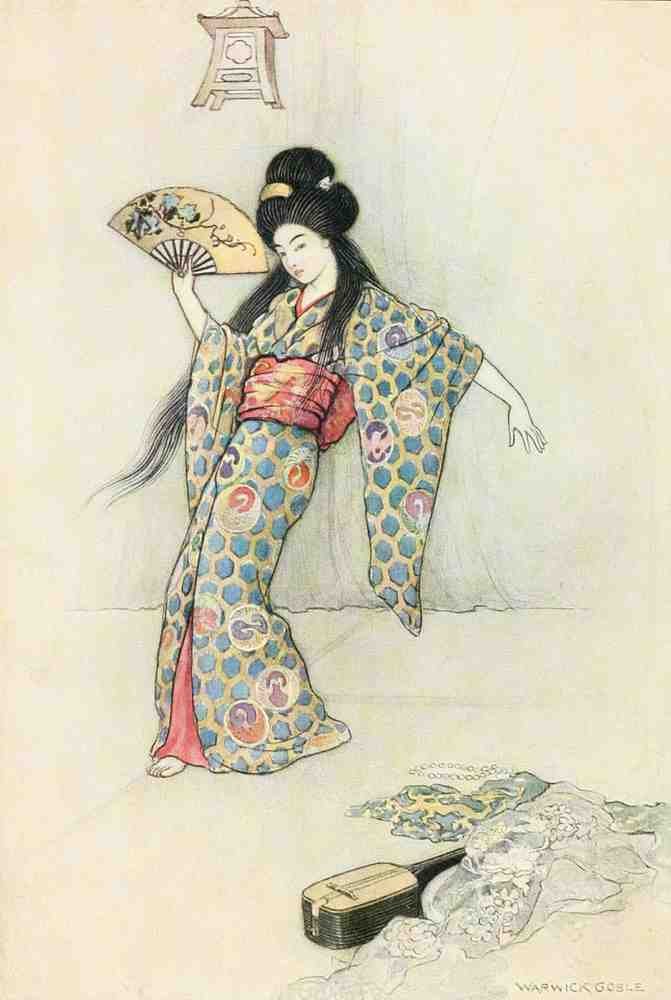 Warwick Goble Vol 2 064 Vintage Illustration A4 Photo Print