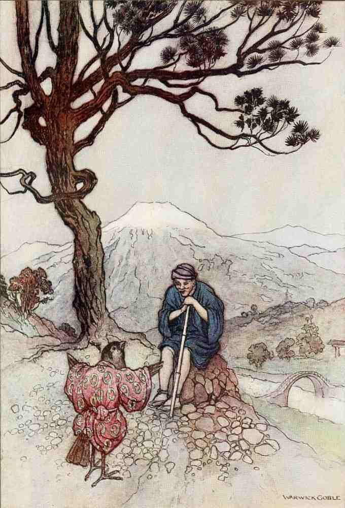 Warwick Goble Vol 2 066 Vintage Illustration A4 Photo Print