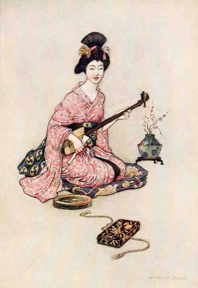 Warwick Goble Vol 2 068 Vintage Illustration A4 Photo Print