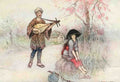 Warwick Goble Vol 2 071 Vintage Illustration A4 Photo Print