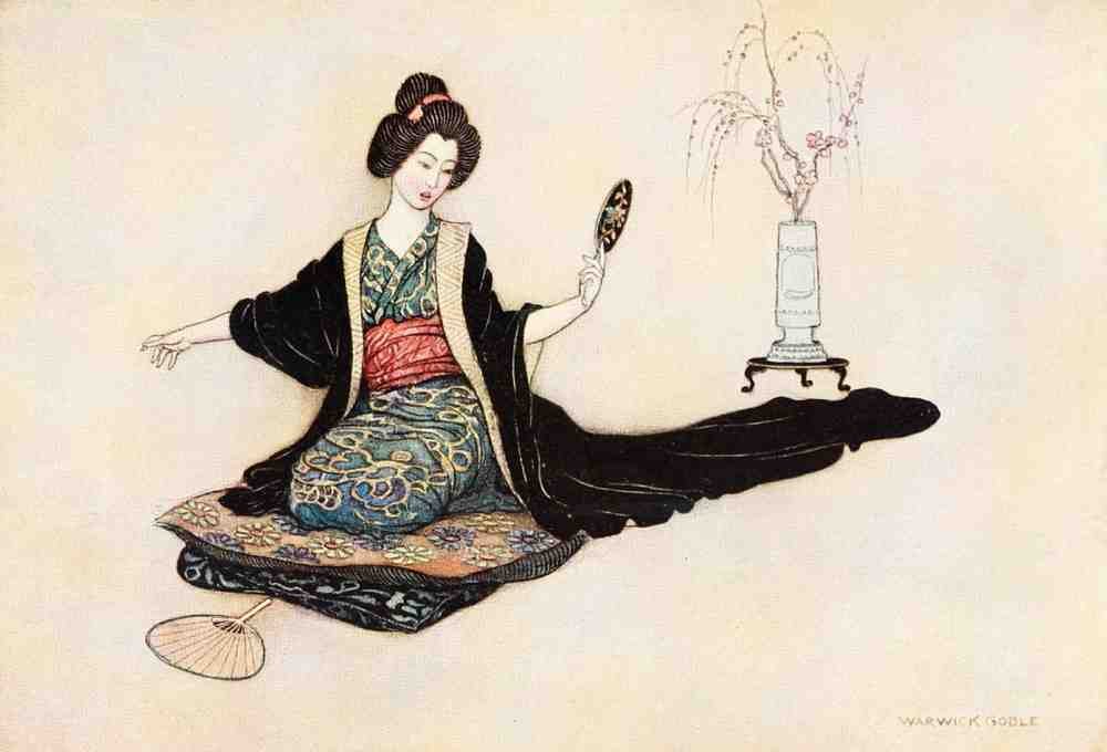 Warwick Goble Vol 2 074 Vintage Illustration A4 Photo Print