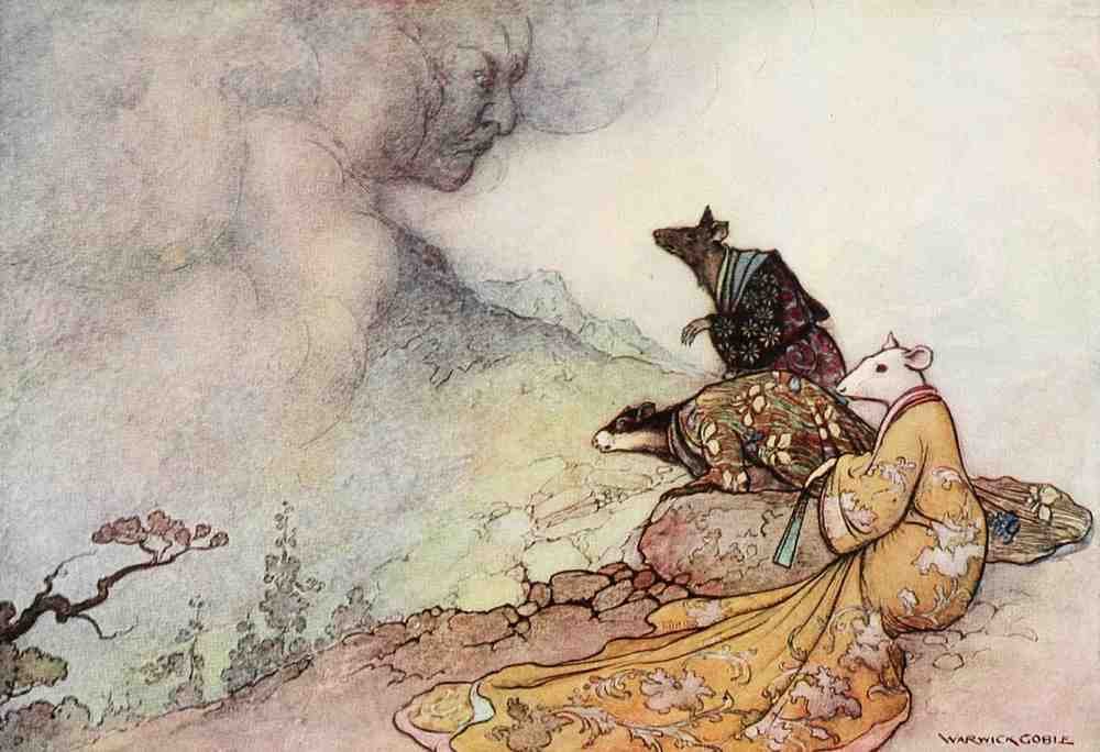 Warwick Goble Vol 2 081 Vintage Illustration A4 Photo Print
