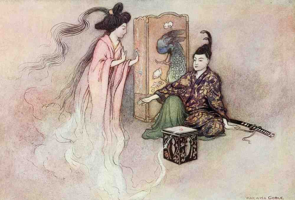 Warwick Goble Vol 2 082 Vintage Illustration A4 Photo Print