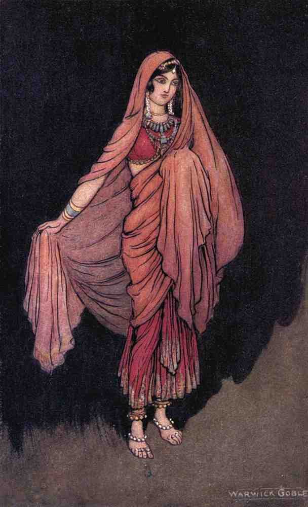 Warwick Goble Vol 2 091 Vintage Illustration A4 Photo Print