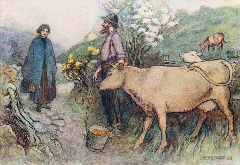 Warwick Goble Vol 2 105 Vintage Illustration A4 Photo Print