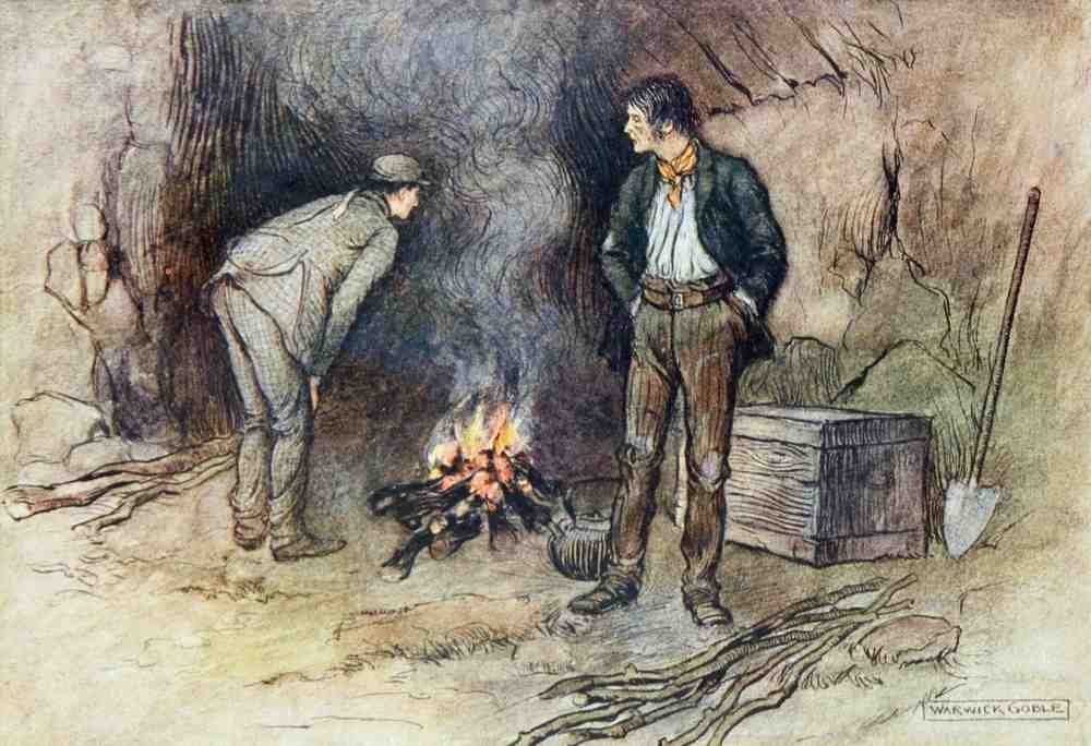 Warwick Goble Vol 2 109 Vintage Illustration A4 Photo Print
