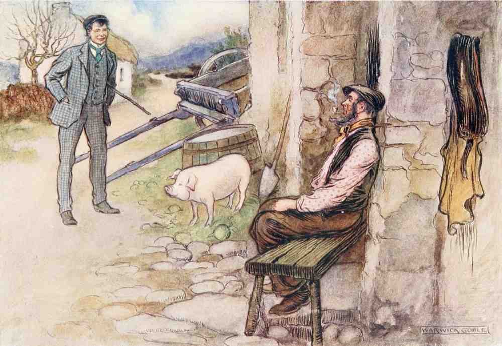 Warwick Goble Vol 2 110 Vintage Illustration A4 Photo Print