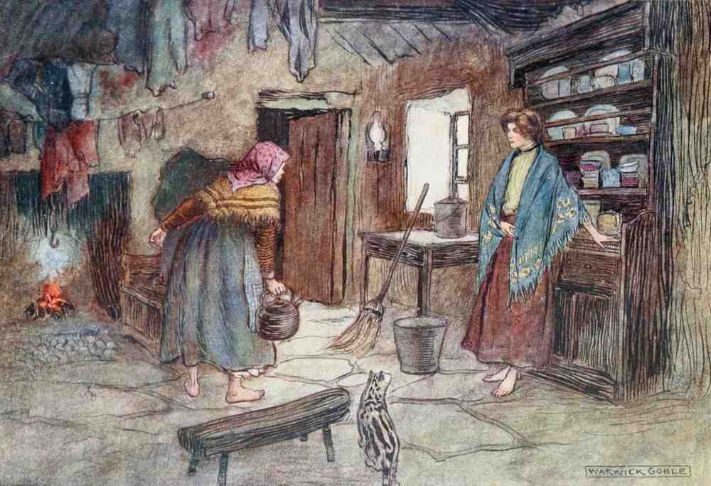 Warwick Goble Vol 2 111 Vintage Illustration A4 Photo Print