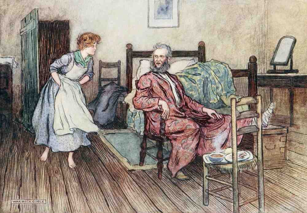 Warwick Goble Vol 2 112 Vintage Illustration A4 Photo Print