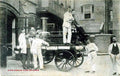 Warwickshire Birmingham Fire Brigade 1900s vintage old A4 Photo Print