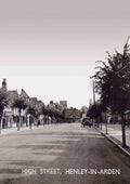 Warwickshire Henley in Arden 1940s vintage old CROP A4 Photo Print