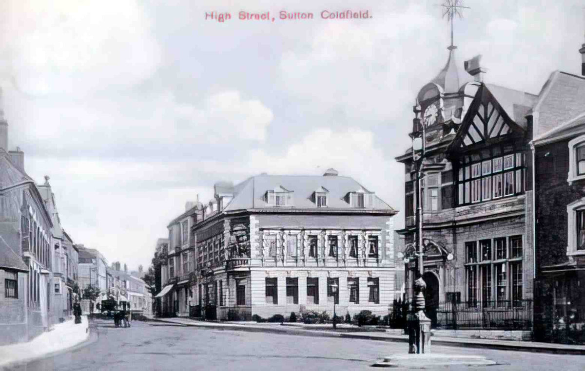 Warwickshire Sutton Coldfield 1910s Vintage A4 Photo Print