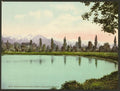 Wasatch Range from Liberty Park Salt Lake City Vintage A4 Photo Print