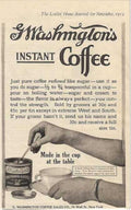 Washington Coffee Journal Vintage Retro Advert Ads A4 Photo Print