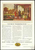 Washington Life 1799 Vintage Retro Advert Ads A4 Photo Print
