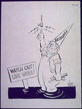 Watch Out Live Vintage Retro Advert Ads A4 Photo Print