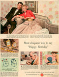Watches Birthday Gift 1950s Vintage Retro Advert Poster